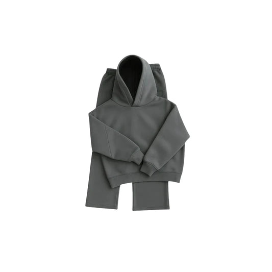 2-Piece Tracksuit Set, Breathable Athletic Outfit for Gym Running Casual Daily