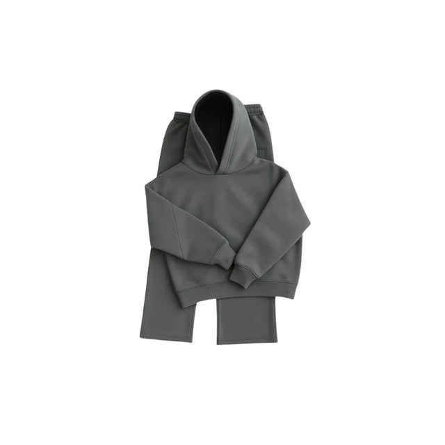 2-Piece Tracksuit Set, Breathable Athletic Outfit for Gym Running Casual Daily