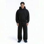 2-Piece Tracksuit Set, Breathable Athletic Outfit for Gym Running Casual Daily