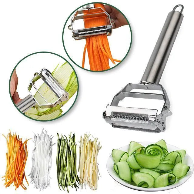 🔥LAST DAY PROMOTION - 50%OFF🎁Multifunctional Stainless Steel Fruit Peeler