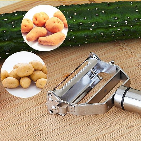 🔥LAST DAY PROMOTION - 50%OFF🎁Multifunctional Stainless Steel Fruit Peeler