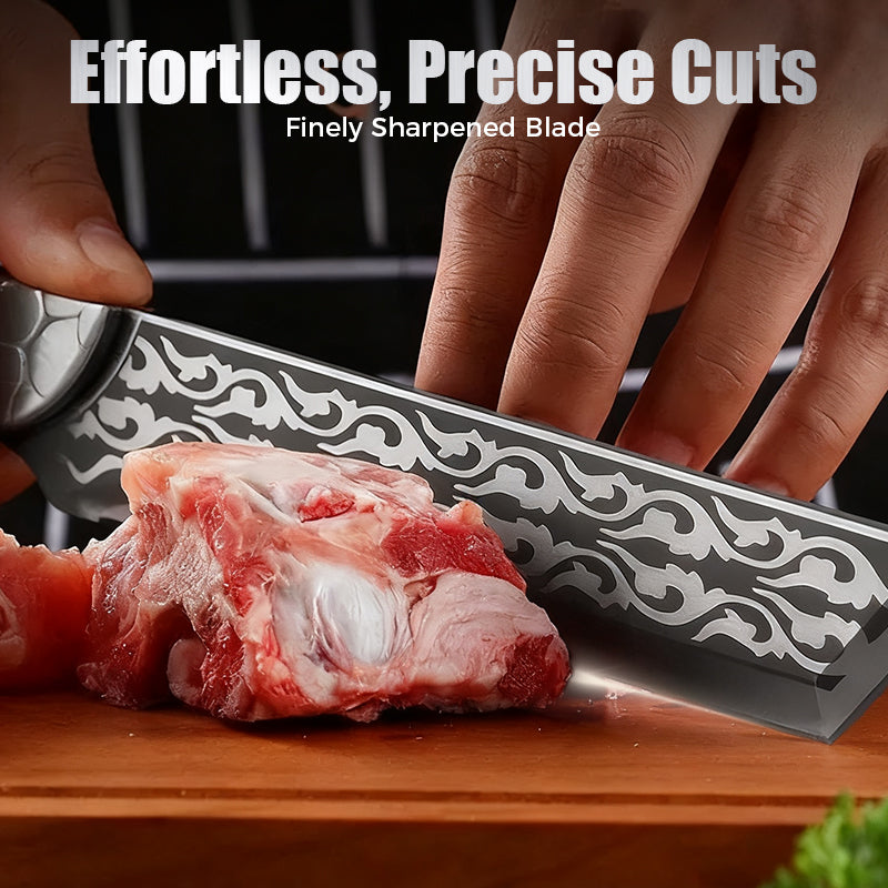 🔪 50% OFF! ✨ FULL-TANG SURVIVAL KNIFE - 8" Stainless Steel Blade with Fire Starter, Multi-Tool Kit Included, Perfect for Outdoor Adventures and Camping 🏕️🔥