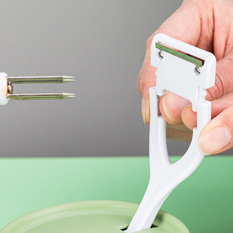 Versatile Stretch Structure Hand Crank Fruit Peeler